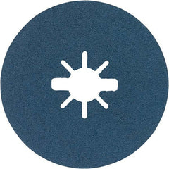 Bosch - Fiber Discs Disc Diameter (Inch): 5 Abrasive Material: Zirconia Alumina - Apex Tool & Supply