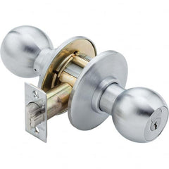 Best - Knob Locksets Type: Classroom Door Thickness: 1 3/4 - 2 1/8 - Apex Tool & Supply
