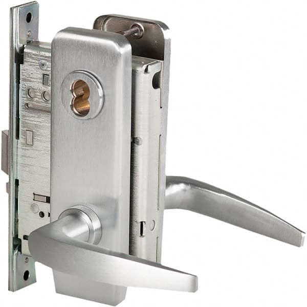 Best - Office Lever Lockset for 1-3/4" Thick Doors - Apex Tool & Supply