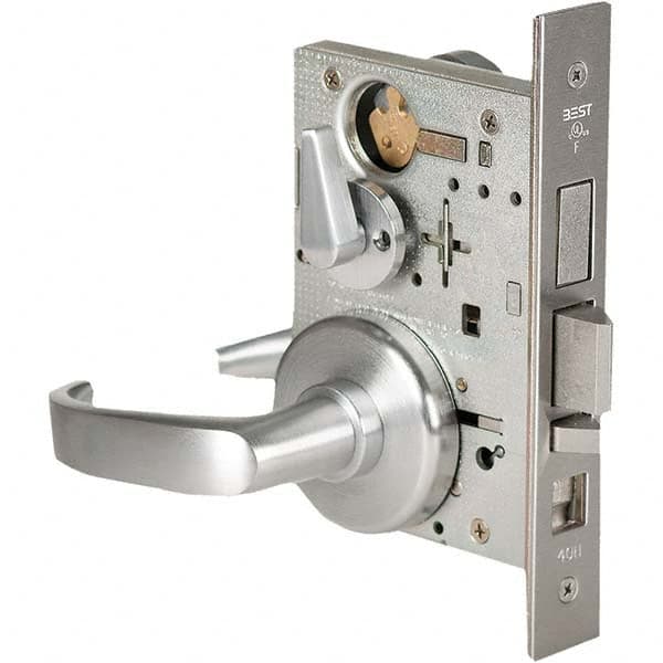 Best - Office Lever Lockset for 1-3/4" Thick Doors - Apex Tool & Supply