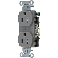 Bryant Electric - Straight Blade Receptacles Receptacle Type: Duplex Receptacle Grade: Commercial - Apex Tool & Supply