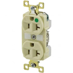 Bryant Electric - Straight Blade Receptacles Receptacle Type: Duplex Receptacle Grade: Hospital - Apex Tool & Supply