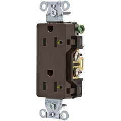 Bryant Electric - Straight Blade Receptacles Receptacle Type: Duplex Receptacle Grade: Commercial - Apex Tool & Supply