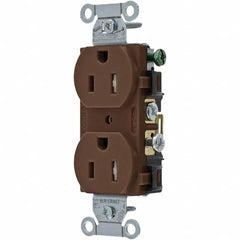 Bryant Electric - Straight Blade Receptacles Receptacle Type: Duplex Receptacle Grade: Commercial - Apex Tool & Supply