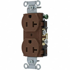 Bryant Electric - Straight Blade Receptacles Receptacle Type: Duplex Receptacle Grade: Commercial - Apex Tool & Supply