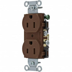 Bryant Electric - Straight Blade Receptacles Receptacle Type: Duplex Receptacle Grade: Commercial - Apex Tool & Supply