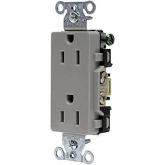 Bryant Electric - Straight Blade Receptacles Receptacle Type: Duplex Receptacle Grade: Commercial - Apex Tool & Supply