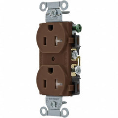 Bryant Electric - Straight Blade Receptacles Receptacle Type: Duplex Receptacle Grade: Commercial - Apex Tool & Supply