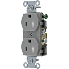 Bryant Electric - Straight Blade Receptacles Receptacle Type: Duplex Receptacle Grade: Commercial - Apex Tool & Supply