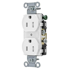 Bryant Electric - Straight Blade Receptacles Receptacle Type: Duplex Receptacle Grade: Commercial - Apex Tool & Supply