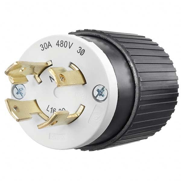 Bryant Electric - Twist Lock Plugs & Connectors Connector Type: Plug Grade: Industrial - Apex Tool & Supply