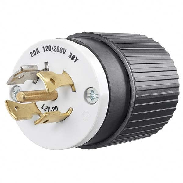 Bryant Electric - Twist Lock Plugs & Connectors Connector Type: Plug Grade: Industrial - Apex Tool & Supply