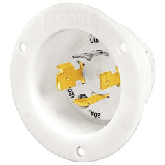 Bryant Electric - Twist Lock Plugs & Connectors Connector Type: Inlet Grade: Industrial - Apex Tool & Supply