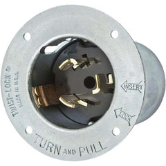 Bryant Electric - Twist Lock Plugs & Connectors Connector Type: Inlet Grade: Industrial - Apex Tool & Supply