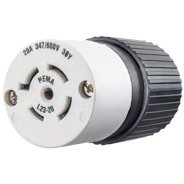 Bryant Electric - Twist Lock Plugs & Connectors Connector Type: Connector Grade: Industrial - Apex Tool & Supply