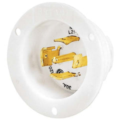 Bryant Electric - Twist Lock Plugs & Connectors Connector Type: Inlet Grade: Industrial - Apex Tool & Supply