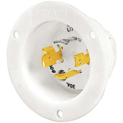 Bryant Electric - Twist Lock Plugs & Connectors Connector Type: Inlet Grade: Industrial - Apex Tool & Supply