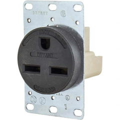 Bryant Electric - Straight Blade Receptacles Receptacle Type: Single Receptacle Grade: Industrial - Apex Tool & Supply