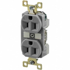 Bryant Electric - Straight Blade Receptacles Receptacle Type: Duplex Receptacle Grade: Industrial - Apex Tool & Supply