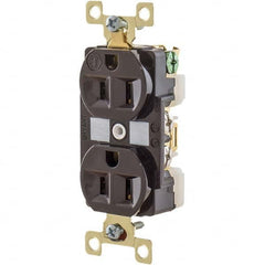 Bryant Electric - Straight Blade Receptacles Receptacle Type: Duplex Receptacle Grade: Industrial - Apex Tool & Supply