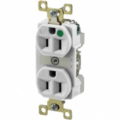 Bryant Electric - Straight Blade Receptacles Receptacle Type: Duplex Receptacle Grade: Hospital - Apex Tool & Supply