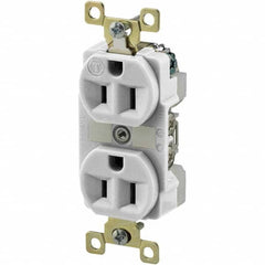 Bryant Electric - Straight Blade Receptacles Receptacle Type: Duplex Receptacle Grade: Industrial - Apex Tool & Supply