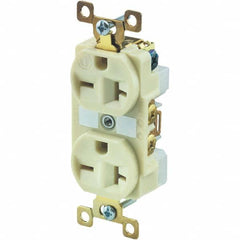 Bryant Electric - Straight Blade Receptacles Receptacle Type: Duplex Receptacle Grade: Industrial - Apex Tool & Supply