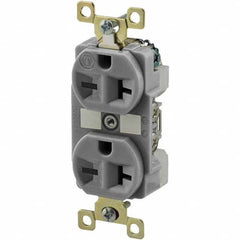 Bryant Electric - Straight Blade Receptacles Receptacle Type: Duplex Receptacle Grade: Industrial - Apex Tool & Supply