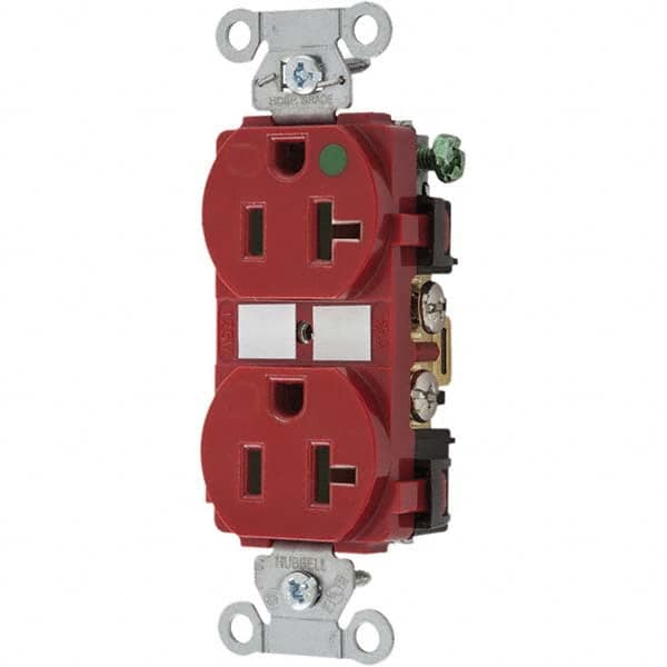 Bryant Electric - Straight Blade Receptacles Receptacle Type: Duplex Receptacle Grade: Hospital - Apex Tool & Supply