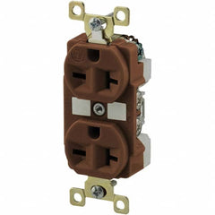 Bryant Electric - Straight Blade Receptacles Receptacle Type: Duplex Receptacle Grade: Industrial - Apex Tool & Supply