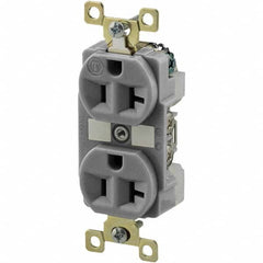 Bryant Electric - Straight Blade Receptacles Receptacle Type: Duplex Receptacle Grade: Industrial - Apex Tool & Supply