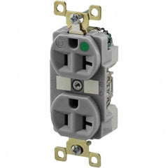 Bryant Electric - Straight Blade Receptacles Receptacle Type: Duplex Receptacle Grade: Hospital - Apex Tool & Supply