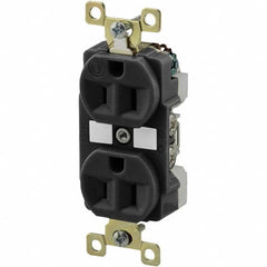 Bryant Electric - Straight Blade Receptacles Receptacle Type: Duplex Receptacle Grade: Industrial - Apex Tool & Supply
