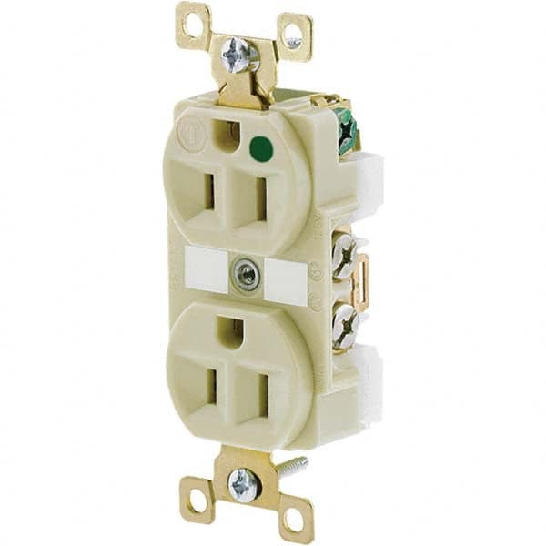 Bryant Electric - Straight Blade Receptacles Receptacle Type: Duplex Receptacle Grade: Hospital - Apex Tool & Supply
