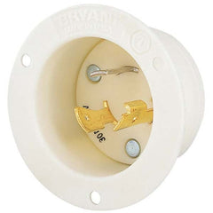 Bryant Electric - Twist Lock Plugs & Connectors Connector Type: Inlet Grade: Industrial - Apex Tool & Supply