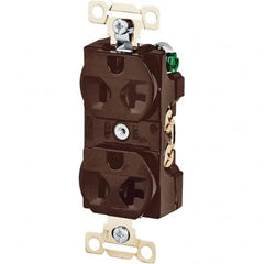 Bryant Electric - Straight Blade Receptacles Receptacle Type: Duplex Receptacle Grade: Industrial - Apex Tool & Supply
