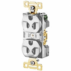 Bryant Electric - Straight Blade Receptacles Receptacle Type: Duplex Receptacle Grade: Industrial - Apex Tool & Supply