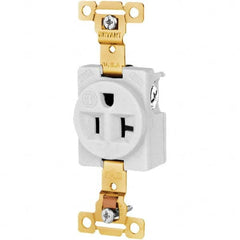 Bryant Electric - Straight Blade Receptacles Receptacle Type: Single Receptacle Grade: Industrial - Apex Tool & Supply