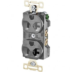 Bryant Electric - Straight Blade Receptacles Receptacle Type: Duplex Receptacle Grade: Industrial - Apex Tool & Supply