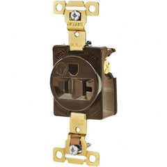 Bryant Electric - Straight Blade Receptacles Receptacle Type: Single Receptacle Grade: Industrial - Apex Tool & Supply