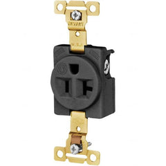 Bryant Electric - Straight Blade Receptacles Receptacle Type: Single Receptacle Grade: Industrial - Apex Tool & Supply