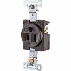 Bryant Electric - Straight Blade Receptacles Receptacle Type: Single Receptacle Grade: Industrial - Apex Tool & Supply