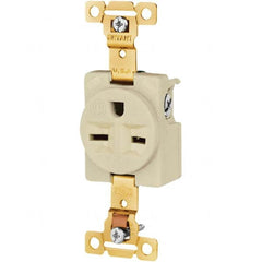 Bryant Electric - Straight Blade Receptacles Receptacle Type: Single Receptacle Grade: Industrial - Apex Tool & Supply