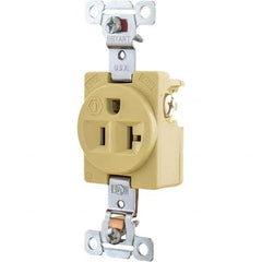 Bryant Electric - Straight Blade Receptacles Receptacle Type: Single Receptacle Grade: Industrial - Apex Tool & Supply