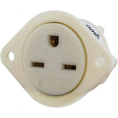 Bryant Electric - Straight Blade Receptacles Receptacle Type: Flanged Receptacle Grade: Industrial - Apex Tool & Supply