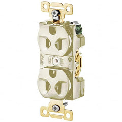 Bryant Electric - Straight Blade Receptacles Receptacle Type: Duplex Receptacle Grade: Industrial - Apex Tool & Supply