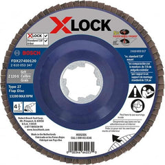 Bosch - Flap Discs Abrasive Type: Coated Flap Disc Type: Type 27 - Apex Tool & Supply