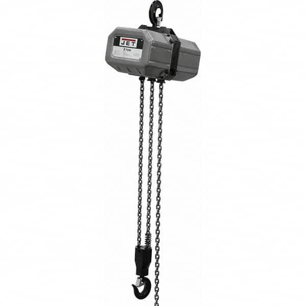 Jet - Electric Hoists Type: Electric Hoist Load Capacity (Ton): 2 - Apex Tool & Supply