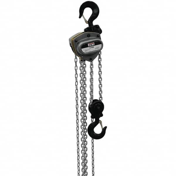 Jet - 6,000 Lb Capacity, 80' Lift Height, Manual Chain Hoist - Apex Tool & Supply