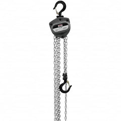 Jet - 500 Lb Capacity, 90' Lift Height, Manual Chain Hoist - Apex Tool & Supply